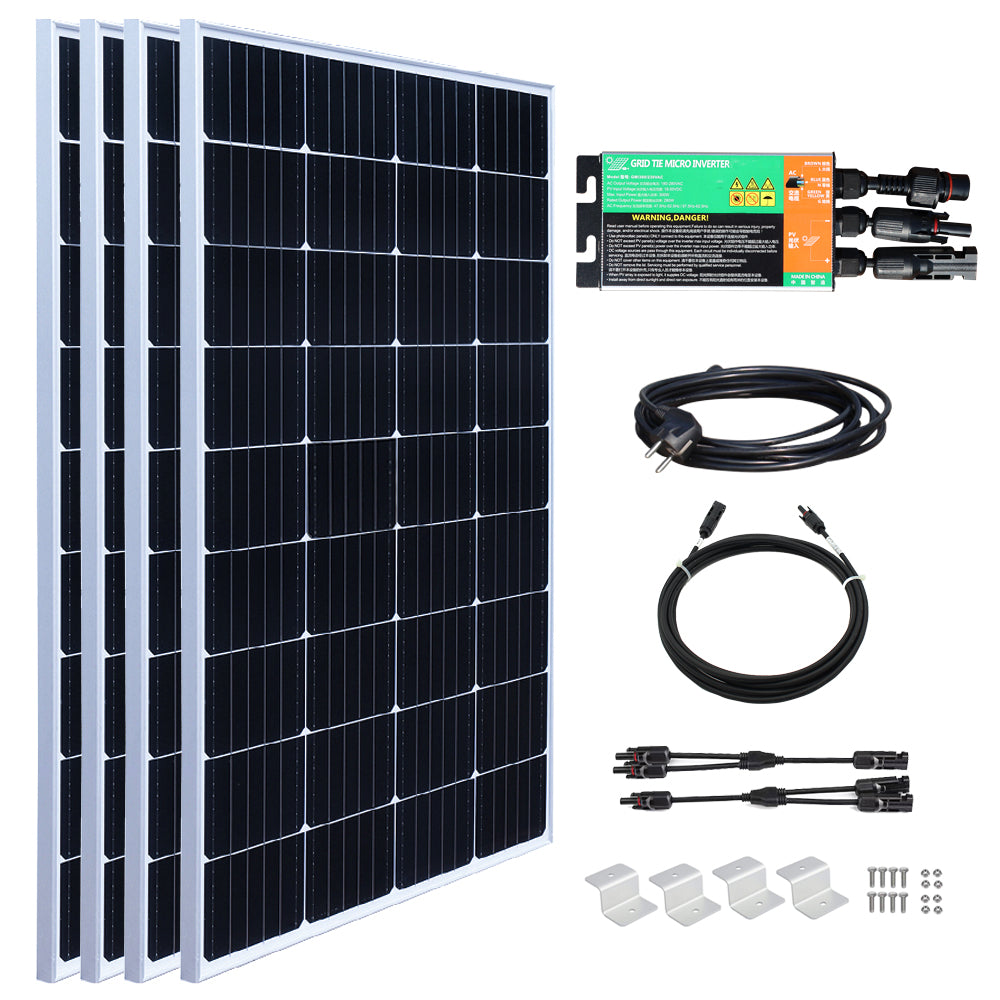 Xinpuguang 600W BalkonKraftwerk Solarpanel mit 600W Micro-Inverter