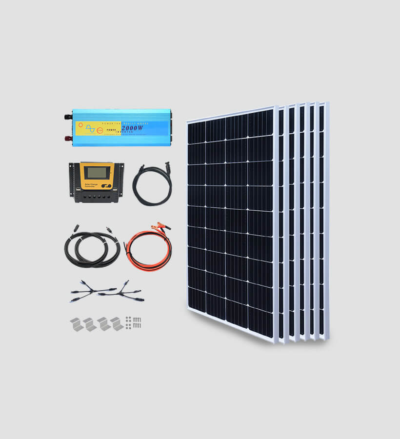 off grid solar panel system kit Photovoltaic power