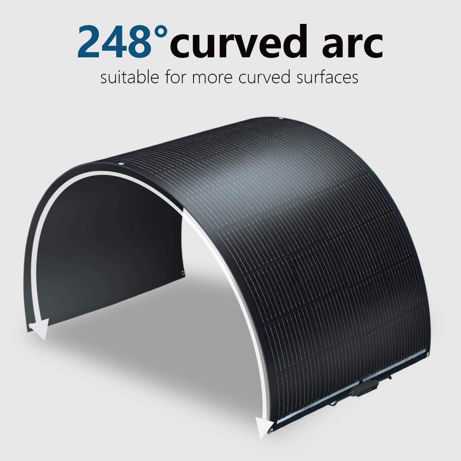 Xinpuguang 200W Monocrystalline Flexible Solar Panel