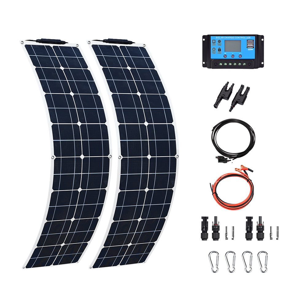 100w 12V Flexible Solar Panel kit