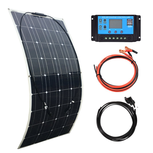 Xinpuguang 100W 12V Flexible Solar Panel Kit – Xinpuguang Solar