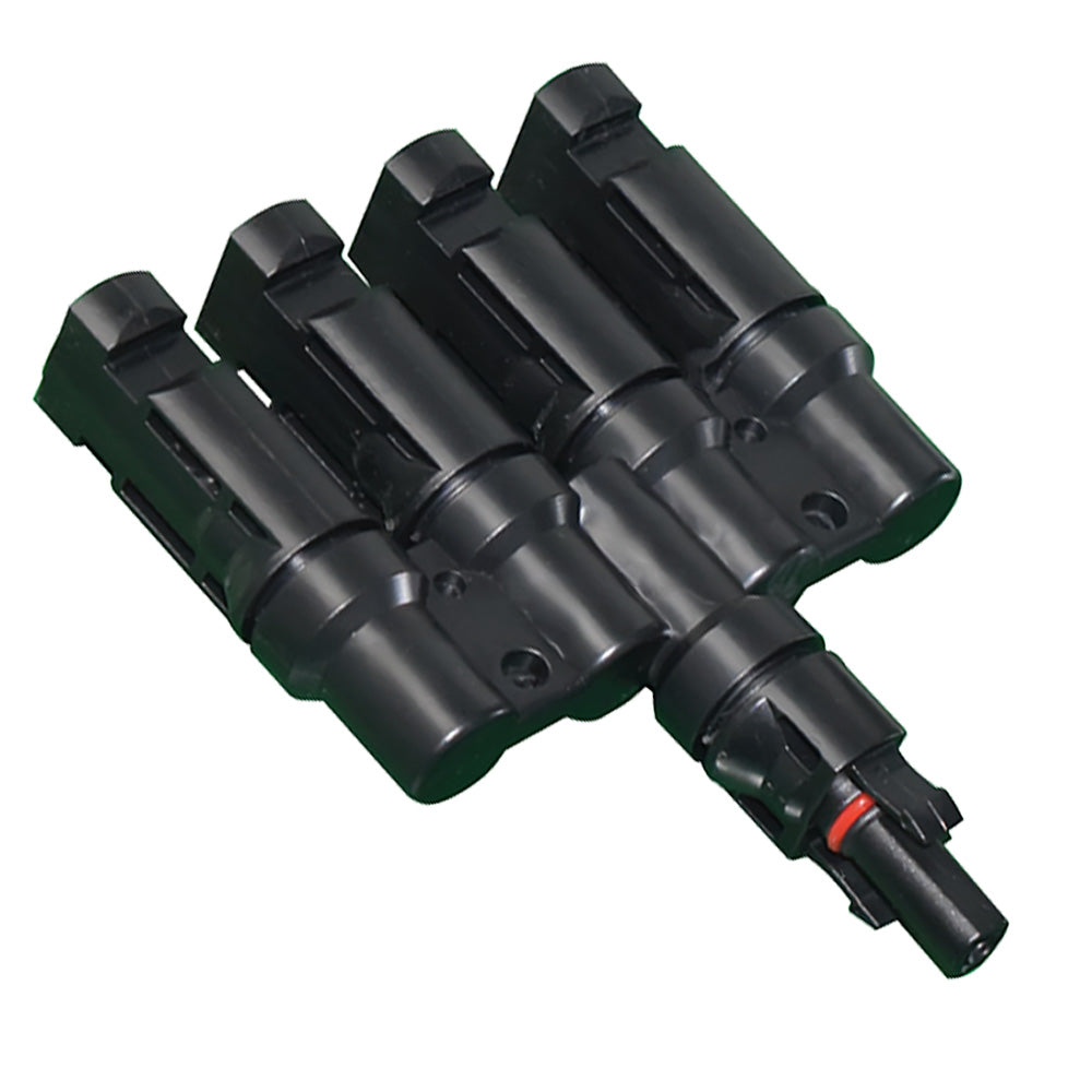 Solar Panel Adapter 4 Pin Xinpuguang 4 in 1 adapter Connector for Solar Panel Parallel Connectio ...