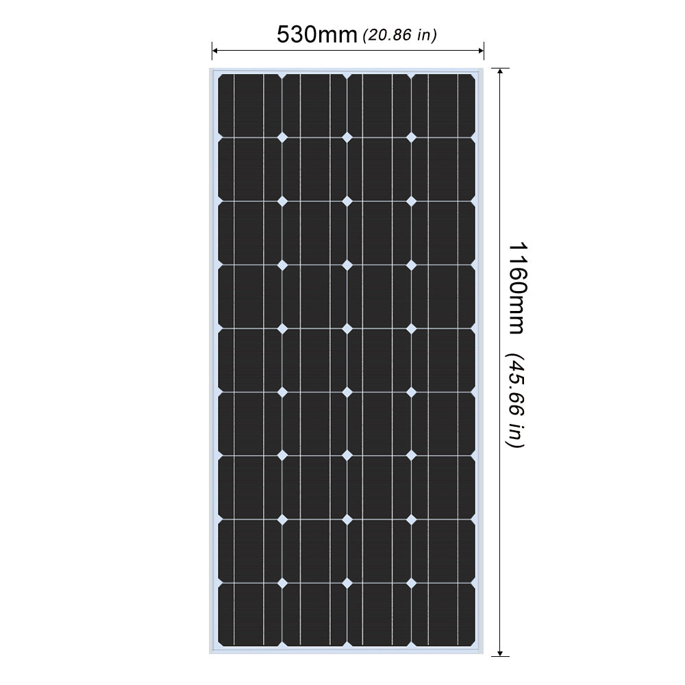 Xinpuguang 100W 12V Solar Panel