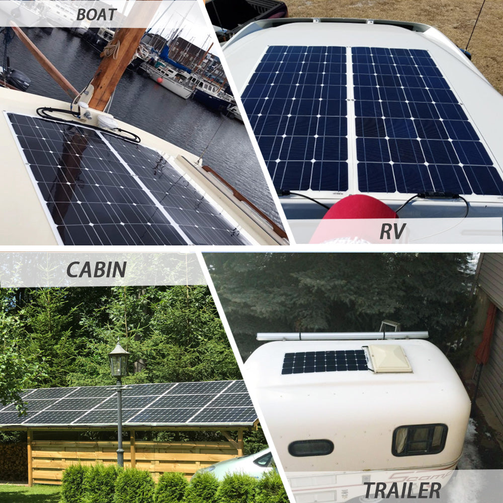 Xinpuguang ETFE 500W 12V  Flexible Solar Panel kit v1