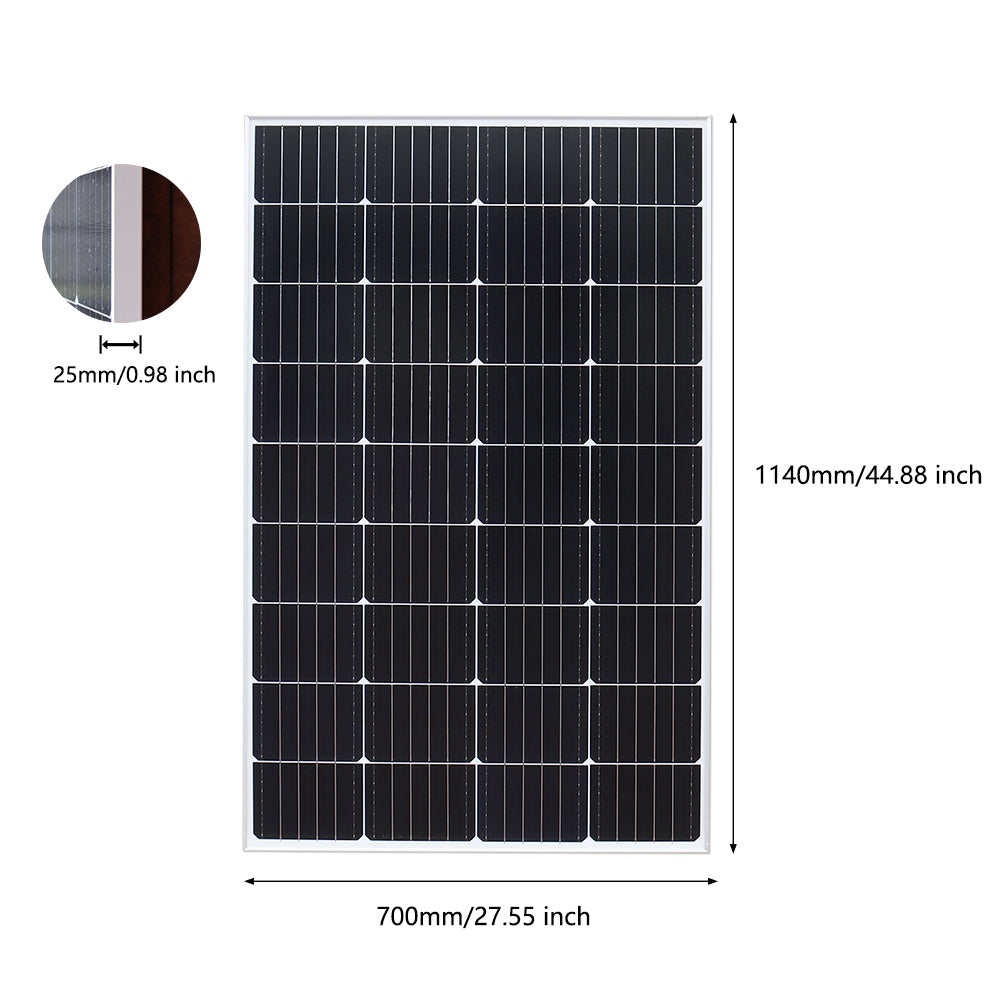Xinpuguang 1200W 24V Solarpanel-Kit